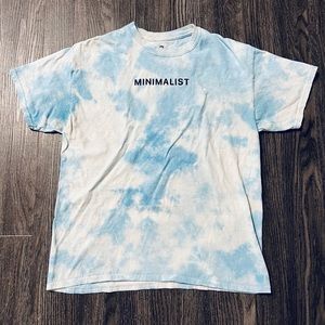 "Minimalist" Tie Dye Shirt (Medium)